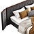 WINGS Manifesto Bed Frame 3D model small image 2