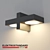 Elektrostandard Twin LED Outdoor Wall Light 3D model small image 1