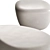 Organically Shaped Pietra Coffee Tables 3D model small image 6