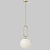 Modern Deco Elegance Pendant Light 3D model small image 2