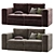 Collin Foam Comfort Two-Piece Sofa 3D model small image 3