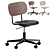 Menu Space Co Task Chair 3D model small image 1