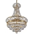 Empire Crystal Chandelier, Golden Finish 3D model small image 1