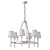 Equestrian Inspired Brass Chandelier 3D model small image 5