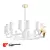 EVA 800 Stylish Chandelier 3D model small image 2