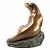 Bronze Otter Garden Sculpture 3D model small image 4