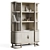 Sleek Wyoming Bookcase 3D model small image 1