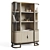 Sleek Wyoming Bookcase 3D model small image 4