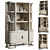 Sleek Wyoming Bookcase 3D model small image 8