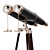 Yaman Binoculars Set: Detailed, Decorative 3D model small image 1