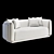 Luxury Foz Sofa Inspired Design 3D model small image 3