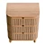 Juliette 3 Drawer Dresser: Urban Sophistication 3D model small image 3