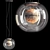 Modern Pendant Lamp Set Mesh 3D model small image 4