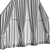 Skew Window Attic Curtains 3D model small image 2