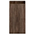 Dark Oak Sill Wall Cabinet 3D model small image 2