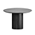 Modern Round Walnut Dining Table 3D model small image 2