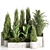 High-Quality Outdoor Plants Set 3D model small image 1