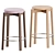 Audo Copenhagen Upholstered Counter Stools 3D model small image 5