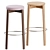 Audo Copenhagen Passage Bar Stool 3D model small image 2