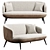 Modern Raph Konyshev Sofa 3D model small image 1