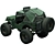 Willys Monster Truck Model 3D model small image 2