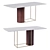 Garda Decor Dining Table 76AR-21100 3D model small image 1