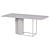 Garda Decor Dining Table 76AR-21100 3D model small image 5