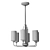 Kichler Kimrose6-PN Chandelier Fixture 3D model small image 2