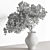 Green Branch Bouquet 164 3D model small image 3