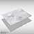 Prismatic N Grey Gold Rug 3D model small image 2