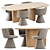 Bebitalia Flair O' Chair Set 3D model small image 1