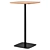 Rustic Bar Set: Parsons Table & Osso Stool 3D model small image 3