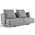 Luxury Living Volo Sofa Set 3D model small image 7