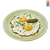 Versatile Egg Plate with Textures 3D model small image 1