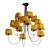 Modern Nuage 15 Pendant Light 3D model small image 3