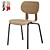 VG&P HD Stacking Chair - Designer Seating 3D model small image 1