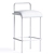 Comfy School Bar Stool 3D model small image 4