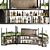  Versatile Hanging Bar Organizer 3D model small image 2