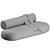 Nor11 HIPPO Lounge Sofa Upholstered 3D model small image 5