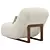 Cozy Teddy Lounge Chair "Stanley 3D model small image 2