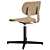  HD Chair Pedestal in Designer Finishes 3D model small image 6