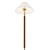 Luxury Leather Wrapped Brass Lamp 3D model small image 4