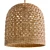 Boho Bali Rattan Pendant Lamp 3D model small image 1