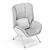 Arper Lepal Chair 3D Model 3D model small image 6