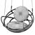 Brazilian Designer Pua Swing Sculpture 3D model small image 7