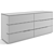 Maxime Luxury Chest Drawers 3D model small image 5