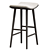 Modern Industrial Rustic Saddle Stool 3D model small image 5