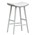 Modern Industrial Rustic Saddle Stool 3D model small image 3