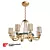 Beatrice 800 Stylish Chandelier Glow 3D model small image 1