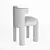 Stylish Meridiani CLOSETTE Chair 3D model small image 2